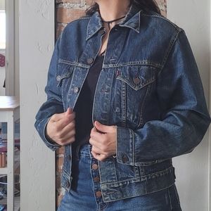 EARLY 80s quality denim authentic Levi's Jacket